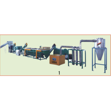 Waste plastic granules making machine